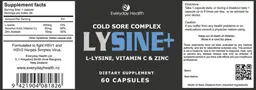Label for Lysine+