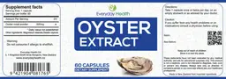 Label for Oyster Extract