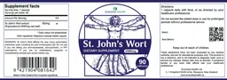Label for St. John's Wort