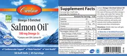 Label for Salmon Oil