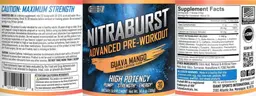 Label for NITRABURST Guava Mango