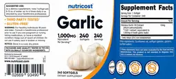Label for Garlic