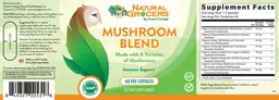 Label for Mushroom Blend