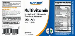 Label for Multivitamin