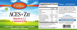 Label for ACES+Zn