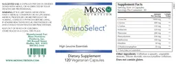Label for AminoSelect