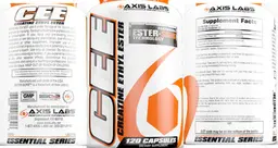 Label for CEE Creatine Ethyl Ester