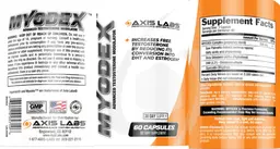 Label for Myodex