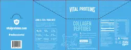 Label for Collagen Peptides Unflavored