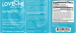 Label for Perfect 10