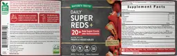 Label for Daily Super Reds +