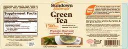 Label for Green Tea