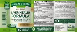 Label for Liver Health Formula