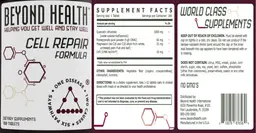 Label for Cell Repair Formula