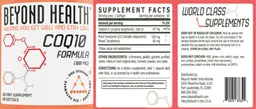 Label for CoQ10 Formula (100 mg)