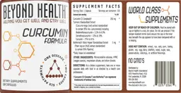 Label for Curcumin Formula