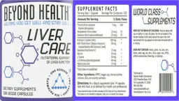Label for Liver Care