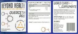 Label for Quercetin Pro