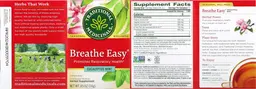 Label for Breathe Easy Eucalyptus Mint