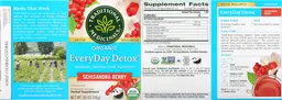 Label for Organic EveryDay Detox Schisandra Berry