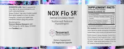 Label for NOX Flo SR