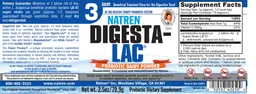 Label for Digesta-Lac
