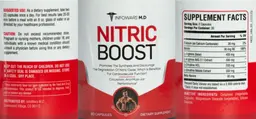 Label for Nitric Boost
