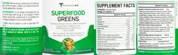 Label for Superfood Greens