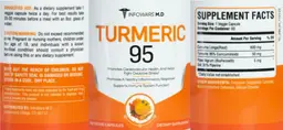 Label for Turmeric 95