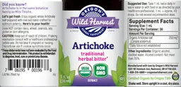 Label for Artichoke Extract