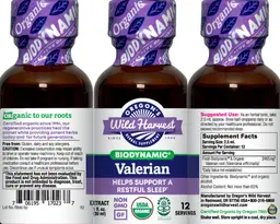 Label for Biodynamic Valerian Extract