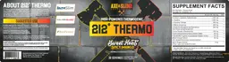 Label for 212 Degrees Thermo Sweet Heat Spicy Mango