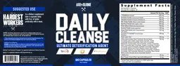Label for Daily Cleanse