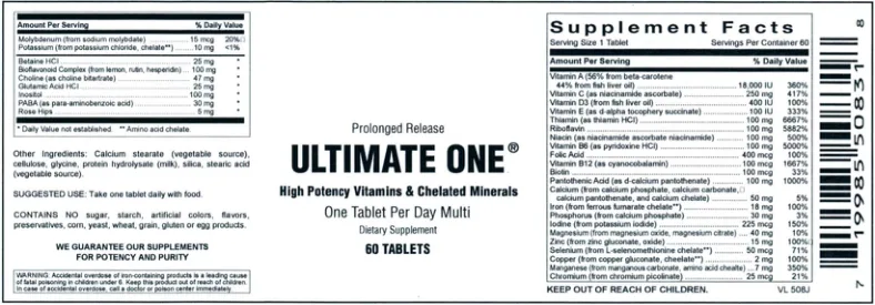 Label for Ultimate One