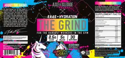 Label for The Grind Unicorn Blood