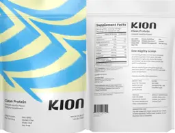 Label for Clean Protein Smooth Vanilla Flavor