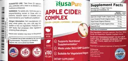 Label for Apple Cider Complex