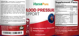 Label for Blood Pressure Support