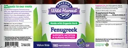 Label for Fenugreek