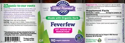 Label for Feverfew