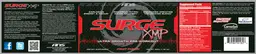 Label for Surge XMP Fruit Punch