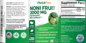 Noni Fruit 2000 mg