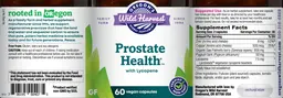 Label for Prostate Health