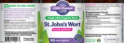 Label for St. John's Wort
