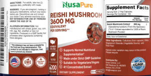 Reishi Mushroom 3600 mg
