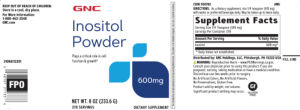 Inositol Powder 600 mg