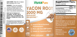 Yacon Root 2000 mg
