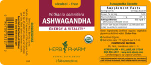 Ashwagandha Alcohol-Free