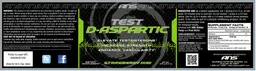 Label for Test D-Aspartic Strawberry Kiwi