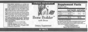 Bone Builder With Boron